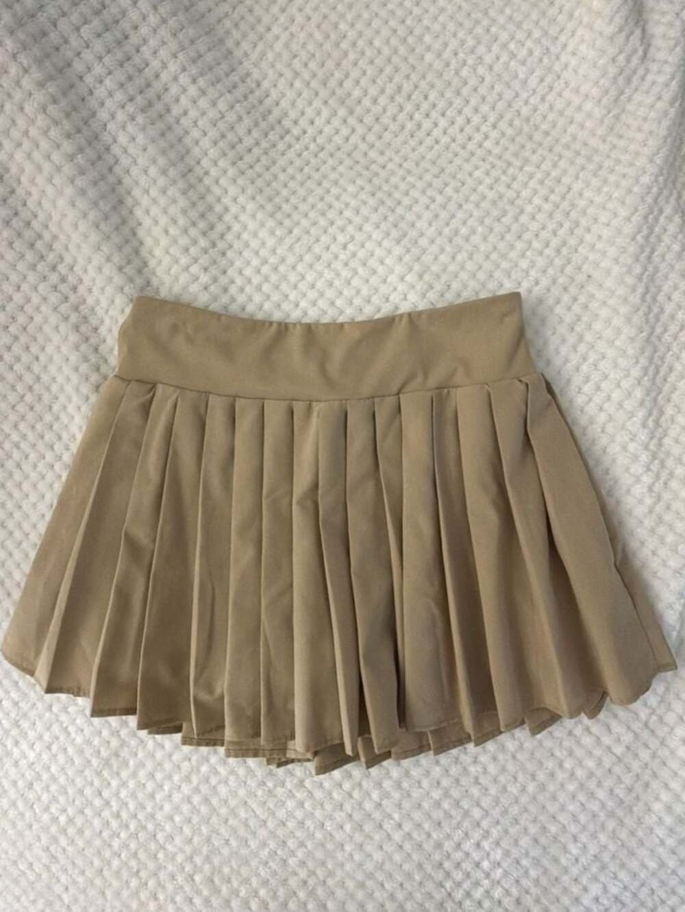 Old Navy Go-Dry Pleated Skort Tan Size XL (14-16)